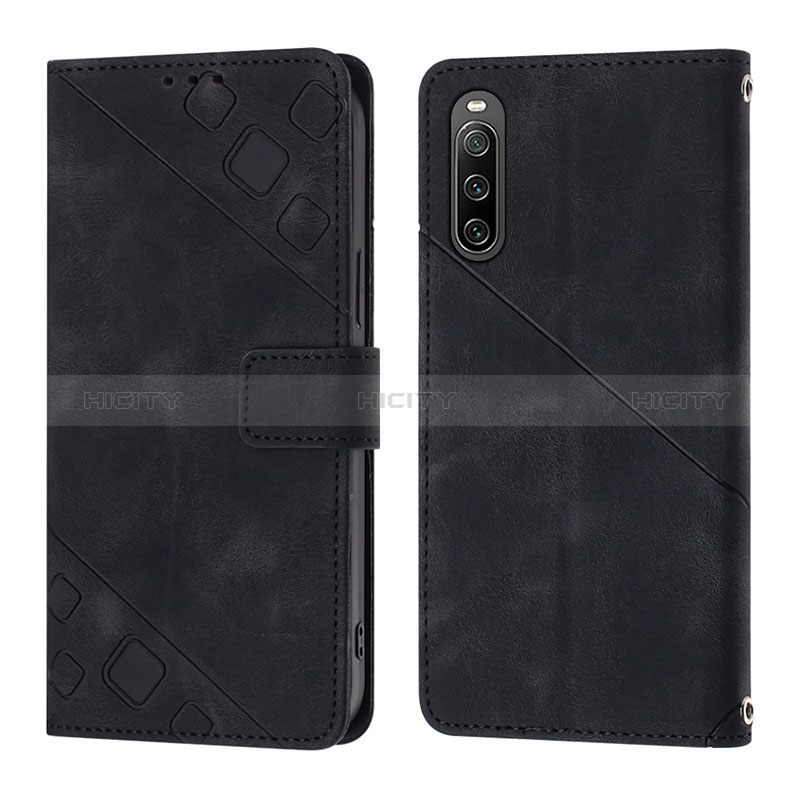 Coque Portefeuille Livre Cuir Etui Clapet YB1 pour Sony Xperia 10 IV Plus