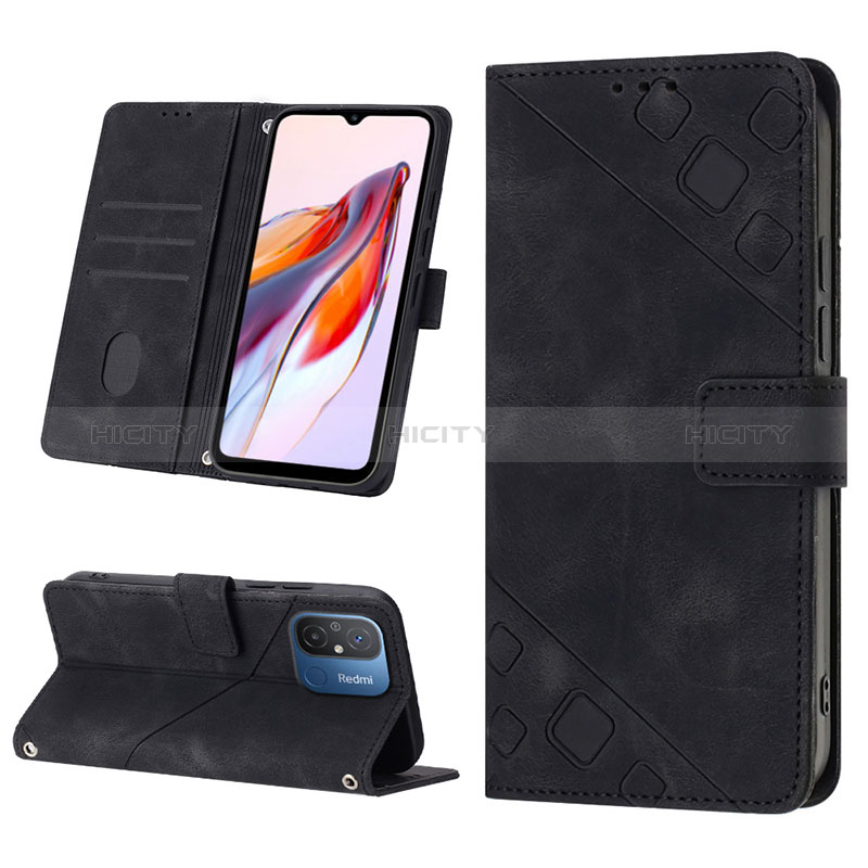 Coque Portefeuille Livre Cuir Etui Clapet YB1 pour Xiaomi Poco C55 Plus