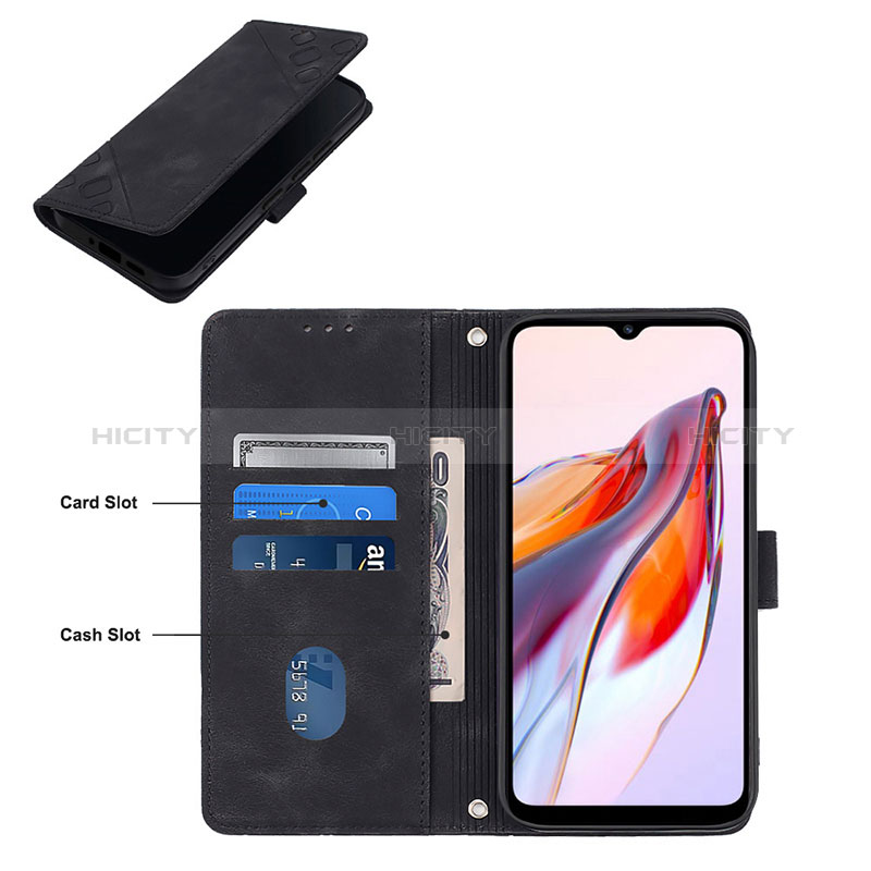 Coque Portefeuille Livre Cuir Etui Clapet YB1 pour Xiaomi Poco C55 Plus