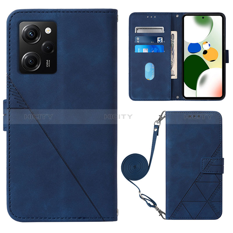 Coque Portefeuille Livre Cuir Etui Clapet YB1 pour Xiaomi Poco X5 Pro 5G Plus