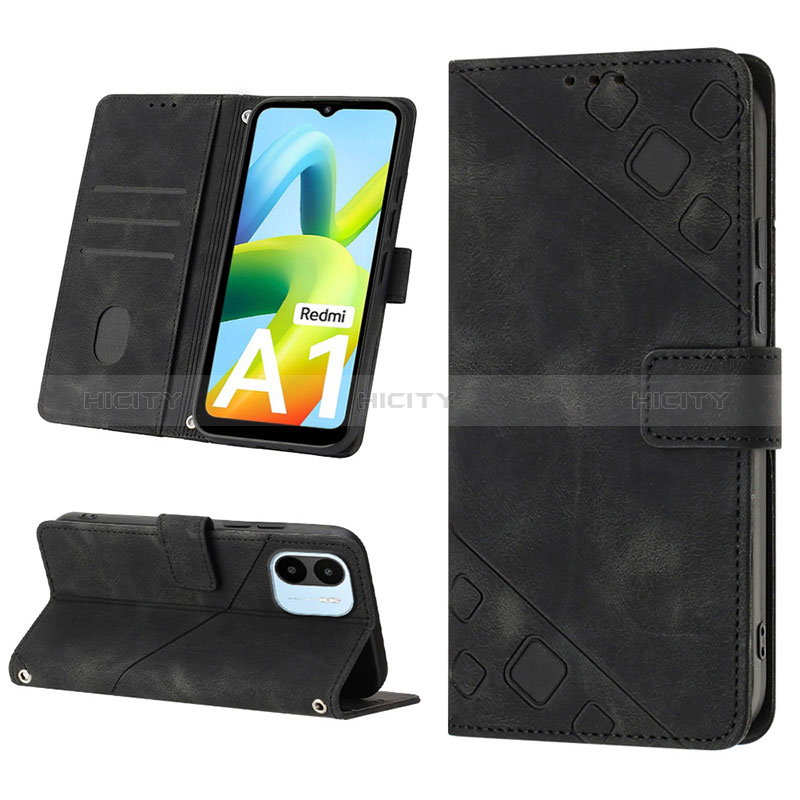 Coque Portefeuille Livre Cuir Etui Clapet YB1 pour Xiaomi Redmi A1 Plus