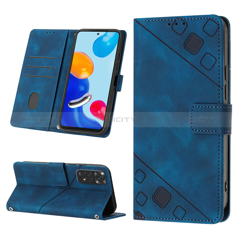 Coque Portefeuille Livre Cuir Etui Clapet YB1 pour Xiaomi Redmi Note 11 4G (2022) Plus