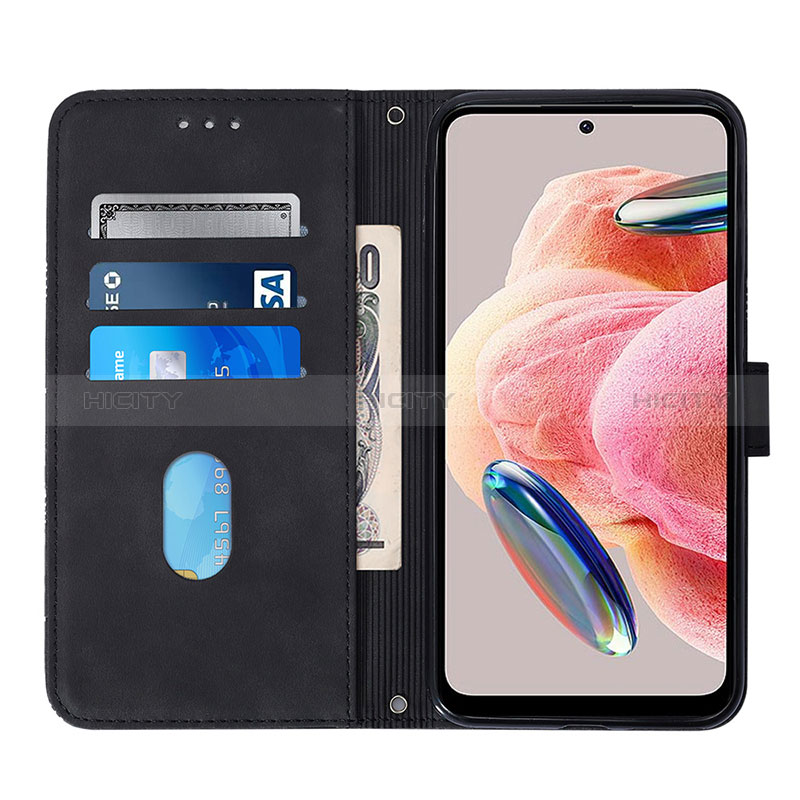 Coque Portefeuille Livre Cuir Etui Clapet YB1 pour Xiaomi Redmi Note 12 4G Plus