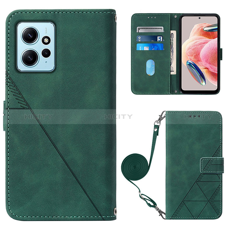 Coque Portefeuille Livre Cuir Etui Clapet YB1 pour Xiaomi Redmi Note 12 4G Plus