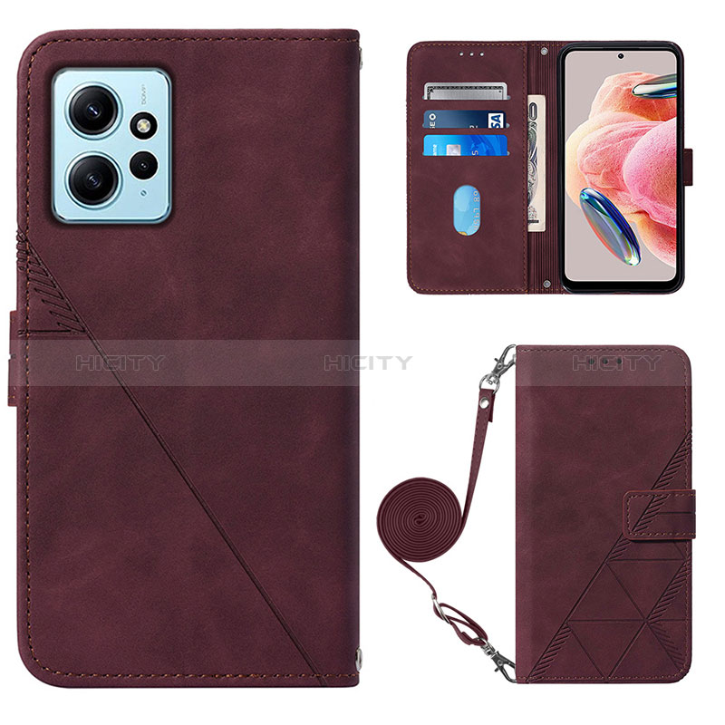 Coque Portefeuille Livre Cuir Etui Clapet YB1 pour Xiaomi Redmi Note 12 4G Plus