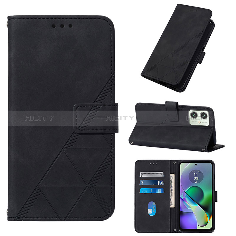 Coque Portefeuille Livre Cuir Etui Clapet YB2 pour Motorola Moto G54 5G Plus