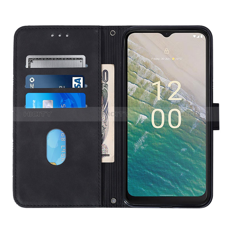 Coque Portefeuille Livre Cuir Etui Clapet YB2 pour Nokia C32 Plus