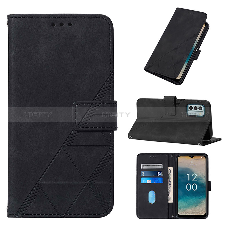 Coque Portefeuille Livre Cuir Etui Clapet YB2 pour Nokia G22 Plus