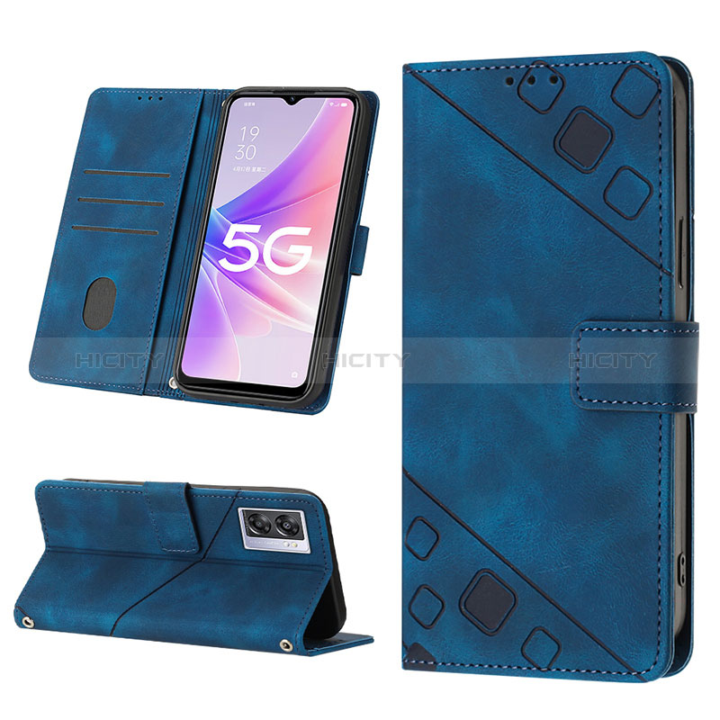 Coque Portefeuille Livre Cuir Etui Clapet YB2 pour Realme Narzo 50 5G Plus