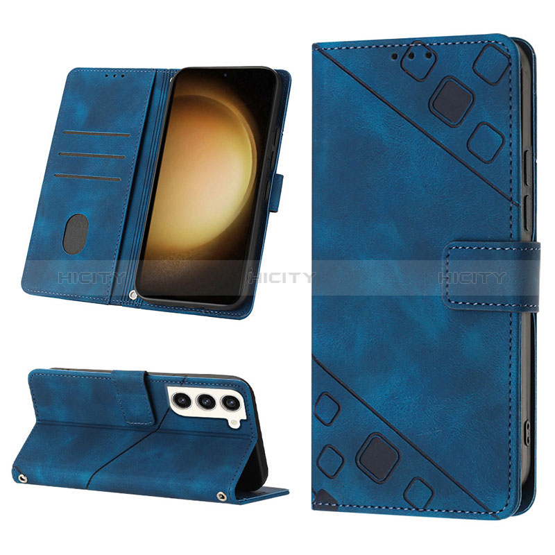 Coque Portefeuille Livre Cuir Etui Clapet YB2 pour Samsung Galaxy S22 Plus 5G Plus