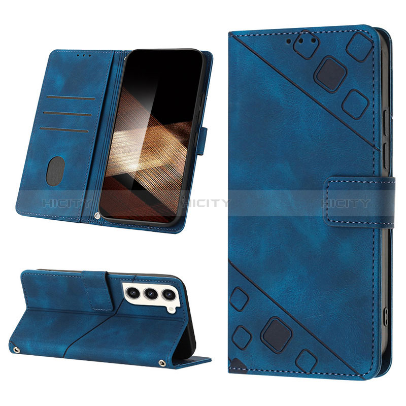 Coque Portefeuille Livre Cuir Etui Clapet YB2 pour Samsung Galaxy S24 5G Plus