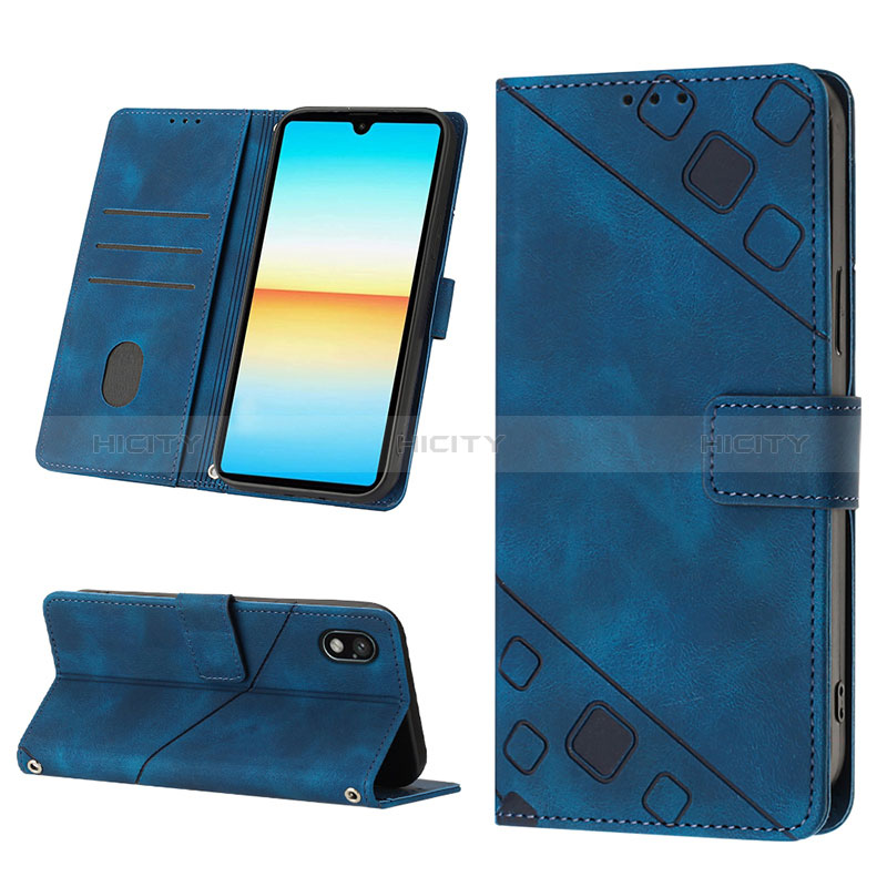 Coque Portefeuille Livre Cuir Etui Clapet YB2 pour Sony Xperia Ace III Plus