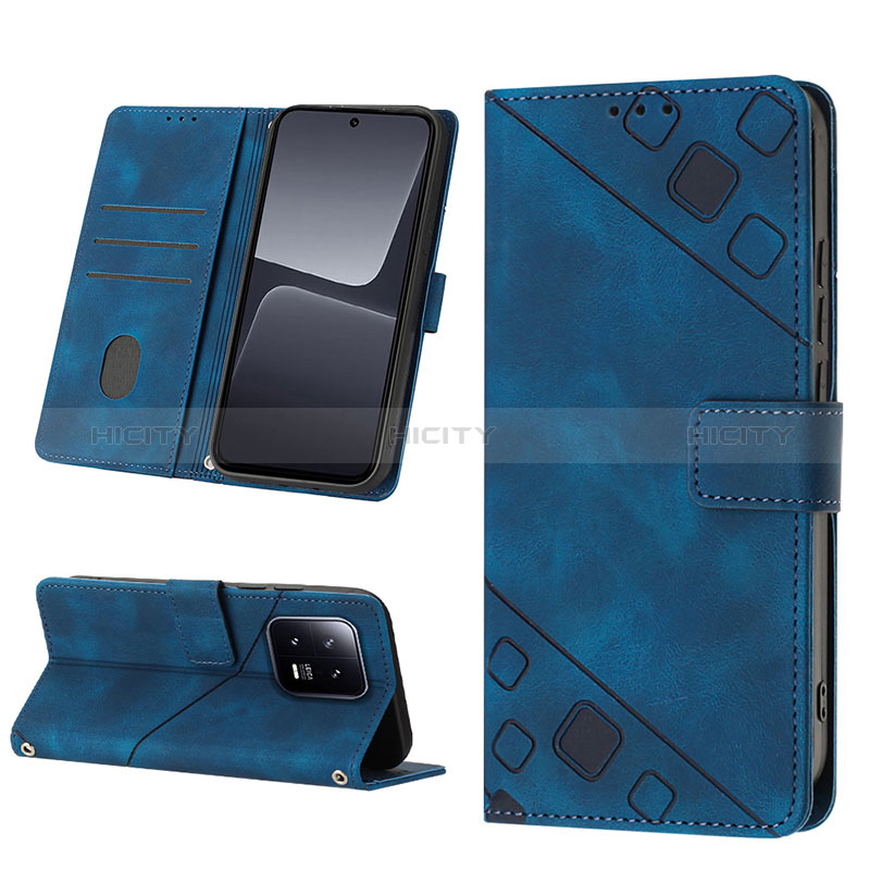 Coque Portefeuille Livre Cuir Etui Clapet YB2 pour Xiaomi Mi 13 5G Plus