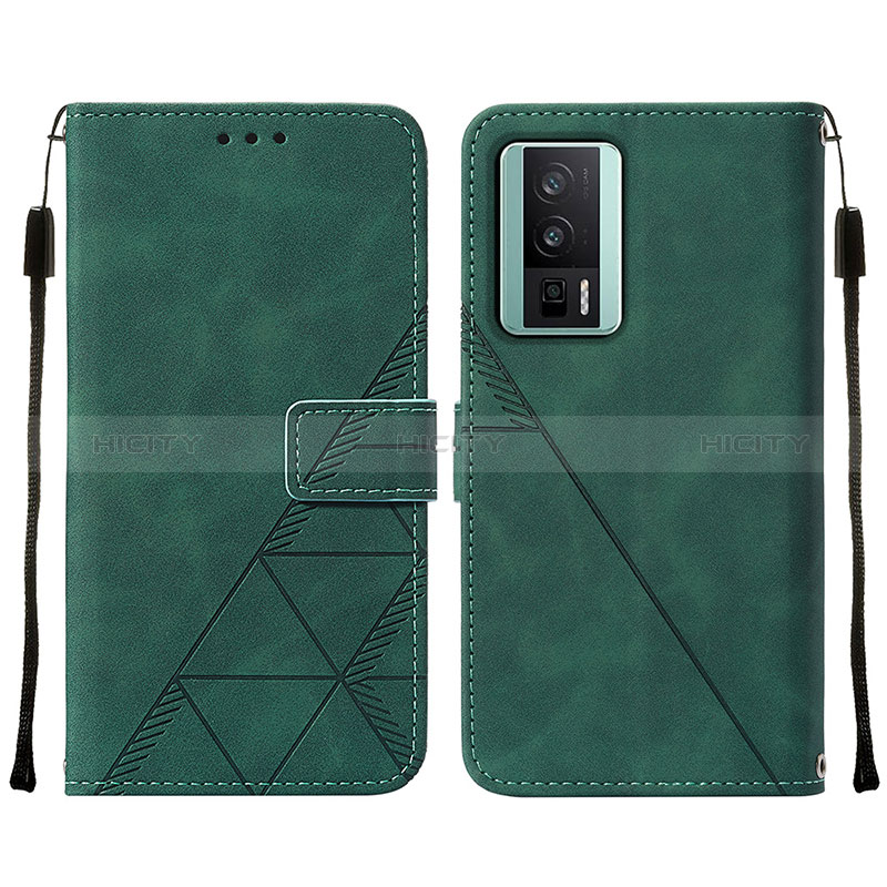 Coque Portefeuille Livre Cuir Etui Clapet YB2 pour Xiaomi Poco F5 Pro 5G Plus