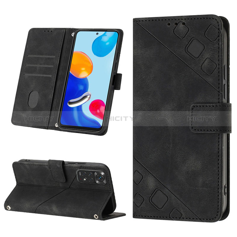 Coque Portefeuille Livre Cuir Etui Clapet YB2 pour Xiaomi Redmi Note 11 4G (2022) Plus