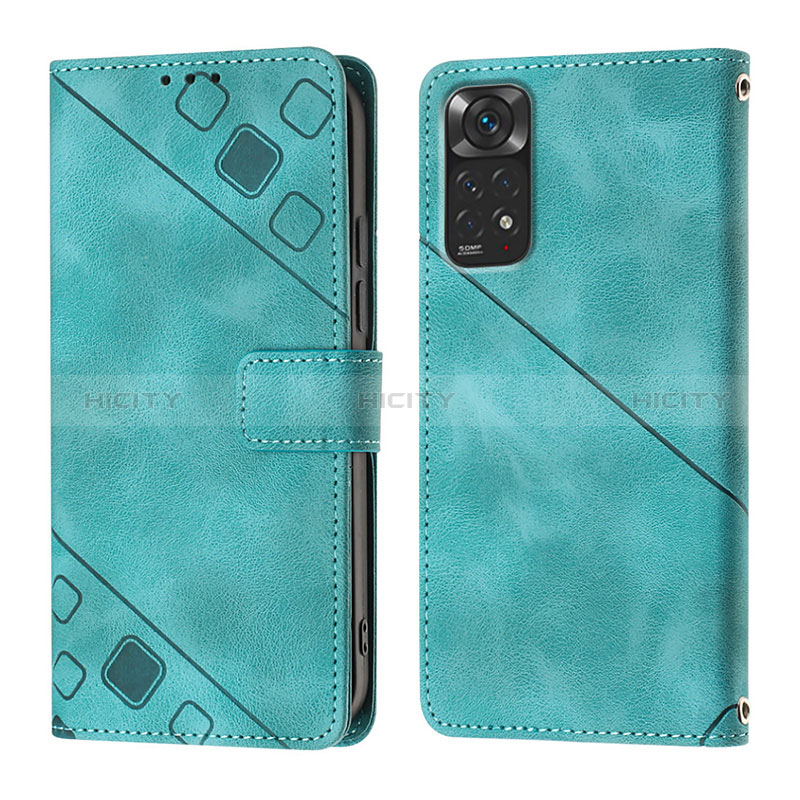 Coque Portefeuille Livre Cuir Etui Clapet YB2 pour Xiaomi Redmi Note 11S 4G Plus