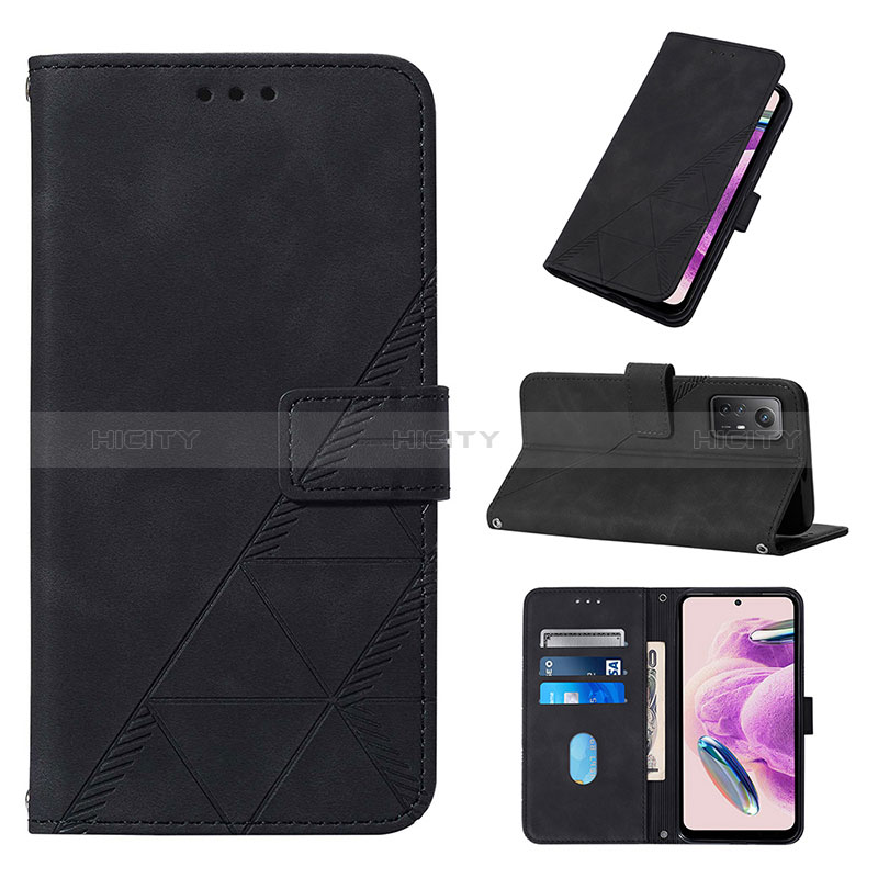 Coque Portefeuille Livre Cuir Etui Clapet YB2 pour Xiaomi Redmi Note 12S Plus