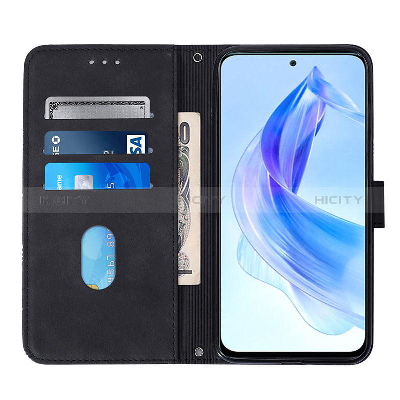 Coque Portefeuille Livre Cuir Etui Clapet YB3 pour Huawei Honor 90 Lite 5G Plus