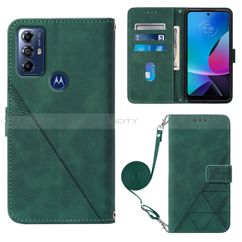 Coque Portefeuille Livre Cuir Etui Clapet YB3 pour Motorola Moto G Play Gen 2 Plus