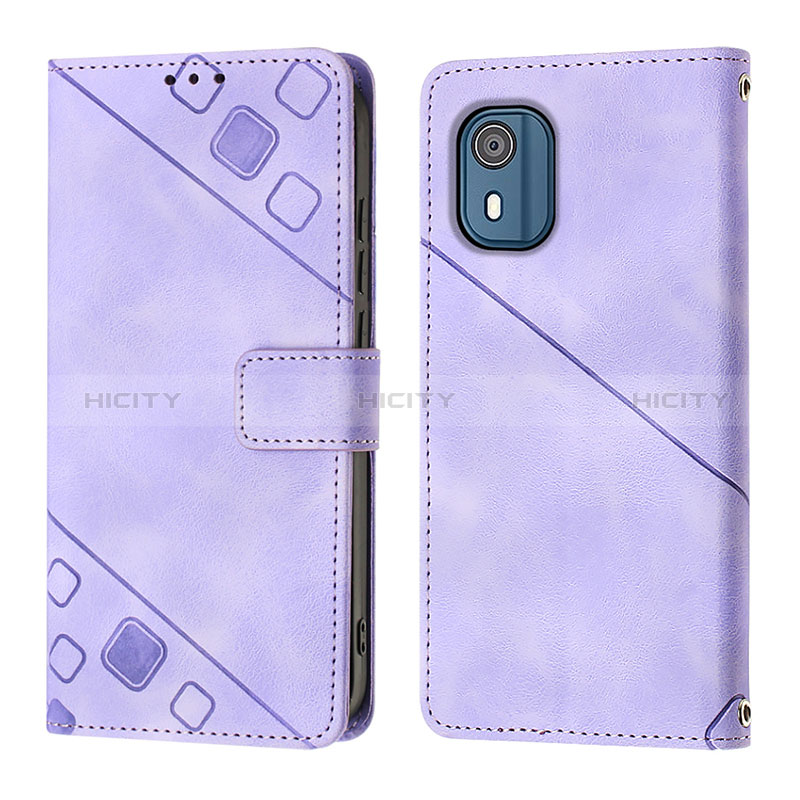 Coque Portefeuille Livre Cuir Etui Clapet YB3 pour Nokia C02 Plus