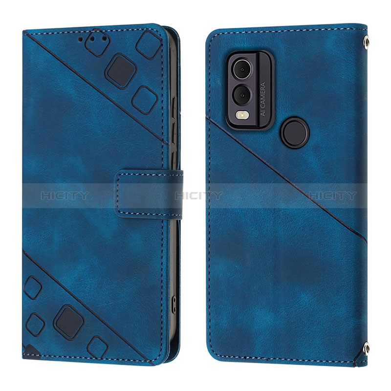 Coque Portefeuille Livre Cuir Etui Clapet YB3 pour Nokia C22 Plus