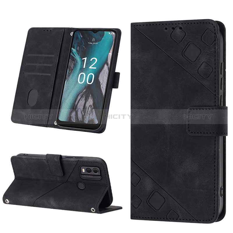 Coque Portefeuille Livre Cuir Etui Clapet YB3 pour Nokia C22 Plus