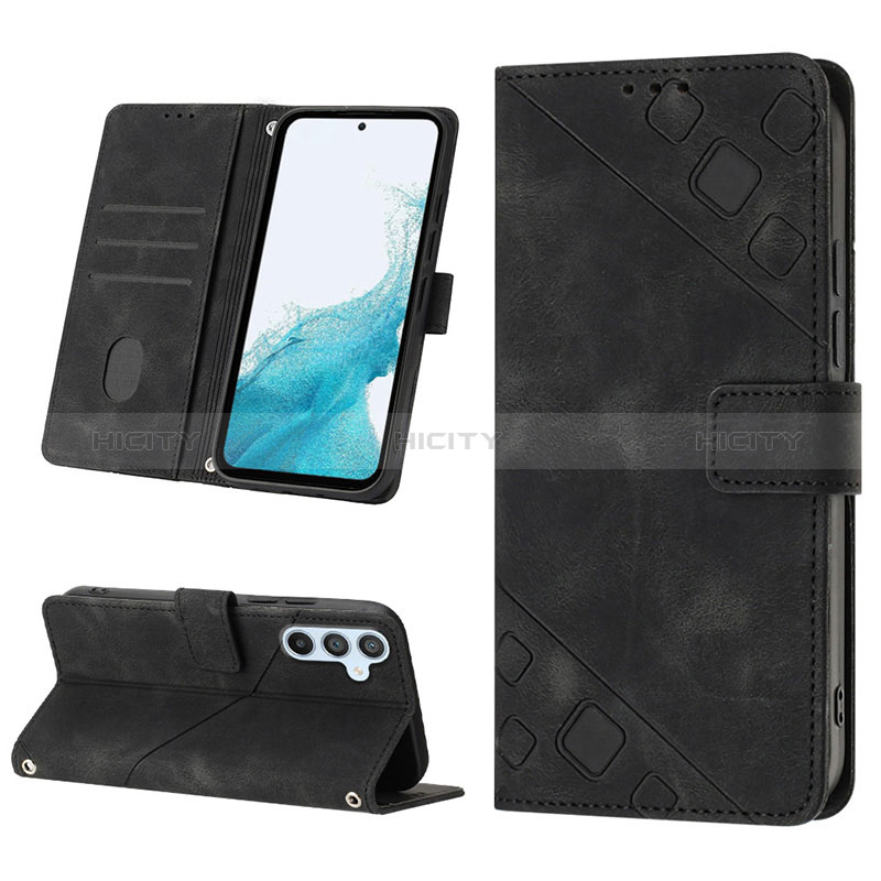 Coque Portefeuille Livre Cuir Etui Clapet YB3 pour Samsung Galaxy A54 5G Plus