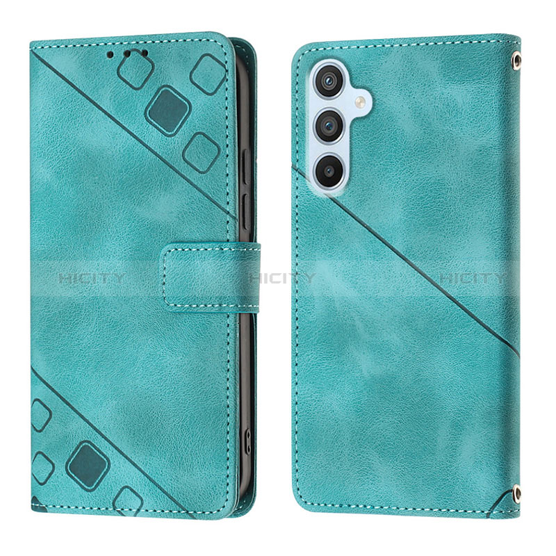 Coque Portefeuille Livre Cuir Etui Clapet YB3 pour Samsung Galaxy Quantum4 5G Plus