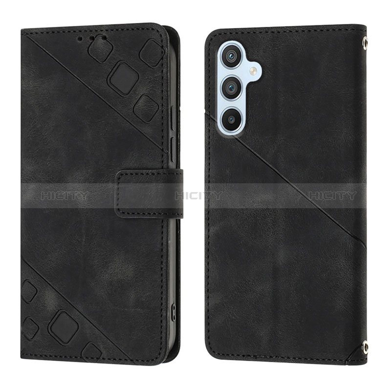 Coque Portefeuille Livre Cuir Etui Clapet YB3 pour Samsung Galaxy Quantum4 5G Plus