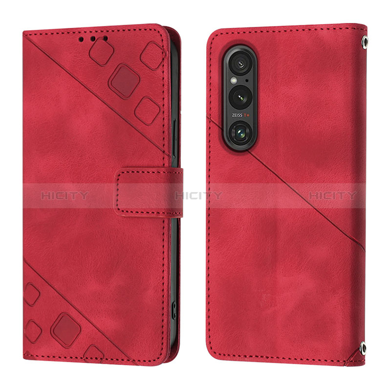 Coque Portefeuille Livre Cuir Etui Clapet YB3 pour Sony Xperia 1 V Plus