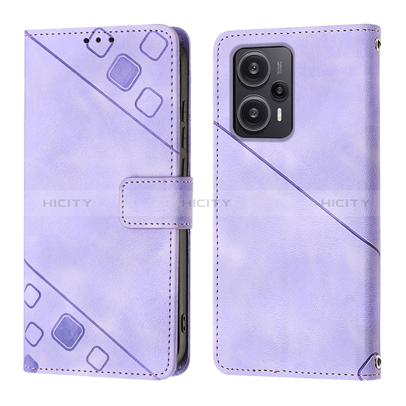 Coque Portefeuille Livre Cuir Etui Clapet YB3 pour Xiaomi Poco F5 5G Plus