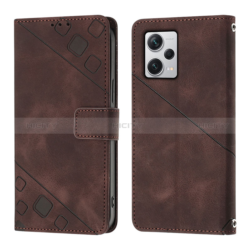 Coque Portefeuille Livre Cuir Etui Clapet YB3 pour Xiaomi Redmi Note 12 Explorer Plus