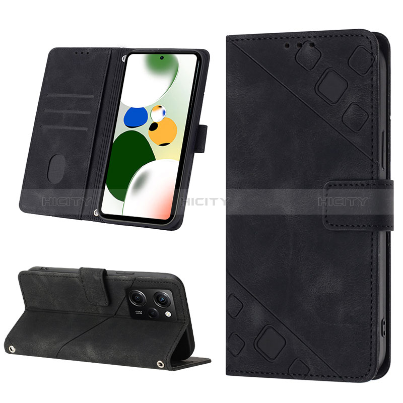 Coque Portefeuille Livre Cuir Etui Clapet YB3 pour Xiaomi Redmi Note 12 Pro Speed 5G Plus