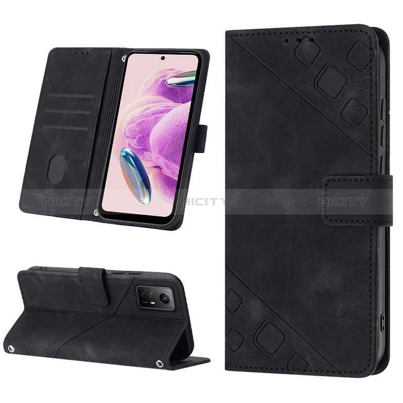 Coque Portefeuille Livre Cuir Etui Clapet YB3 pour Xiaomi Redmi Note 12S Plus