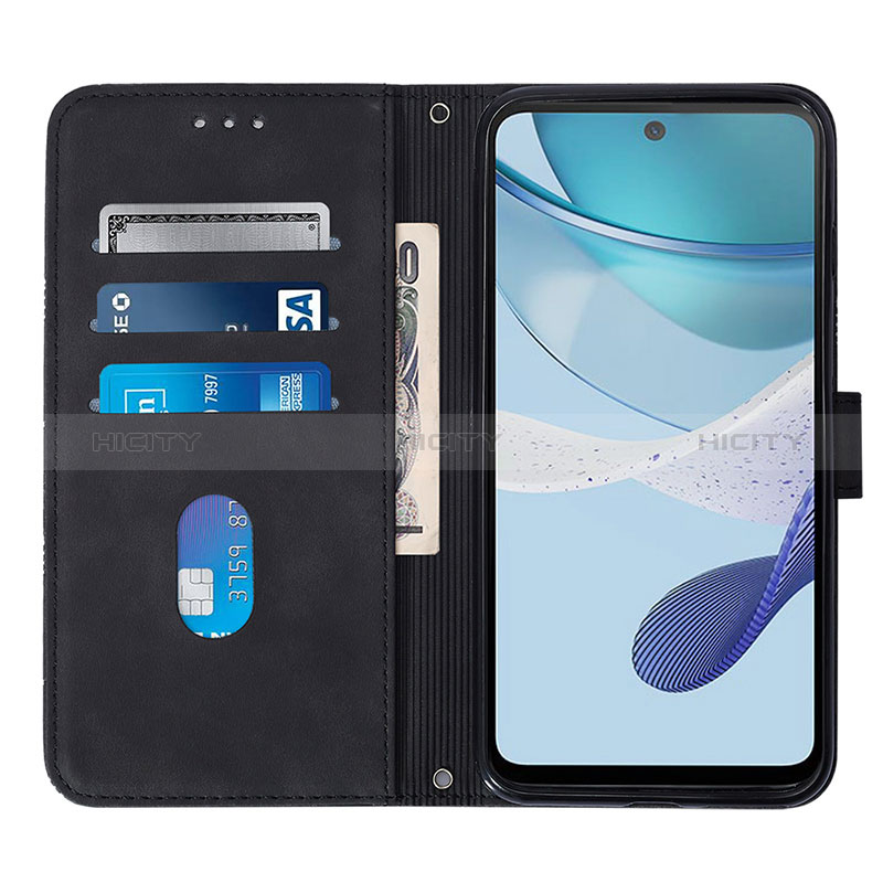 Coque Portefeuille Livre Cuir Etui Clapet YB4 pour Motorola Moto G53j 5G Plus
