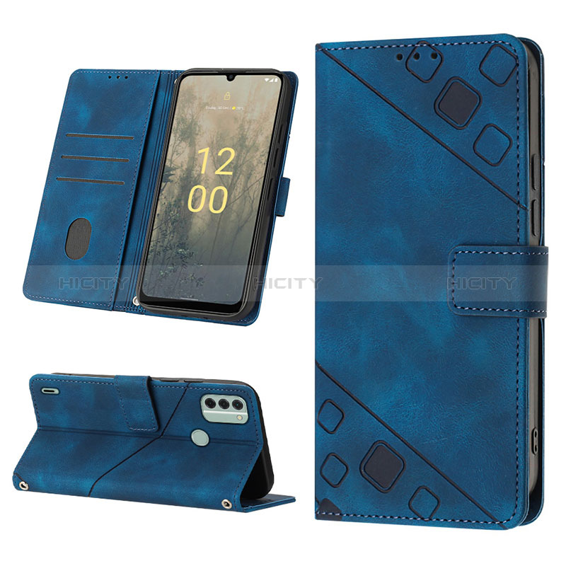 Coque Portefeuille Livre Cuir Etui Clapet YB4 pour Nokia C31 Plus