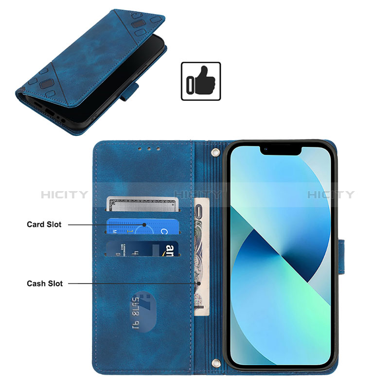 Coque Portefeuille Livre Cuir Etui Clapet YB4 pour Nokia G22 Plus