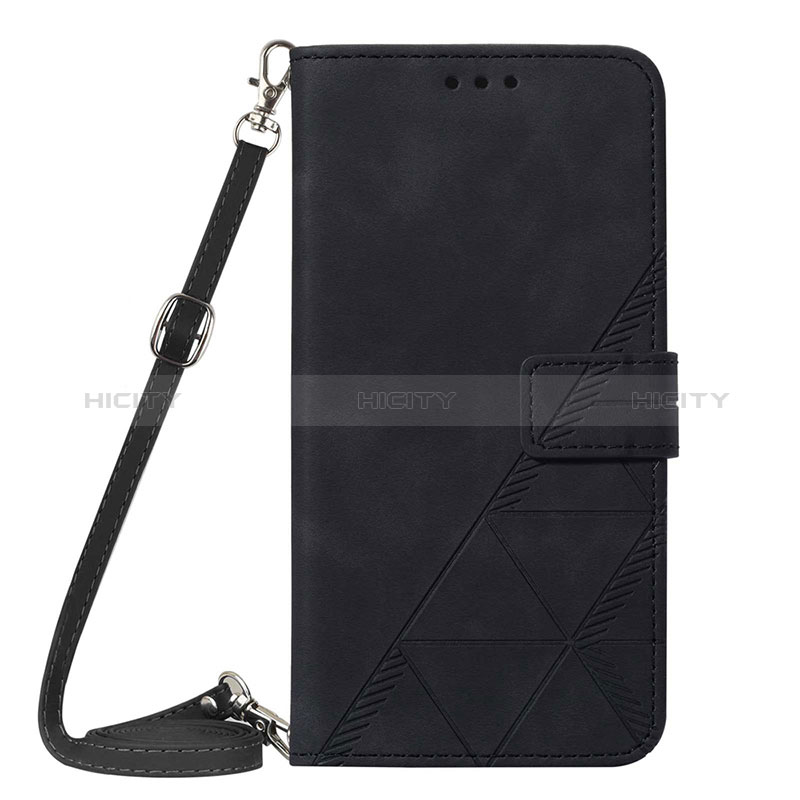 Coque Portefeuille Livre Cuir Etui Clapet YB4 pour Samsung Galaxy A04 4G Noir Plus