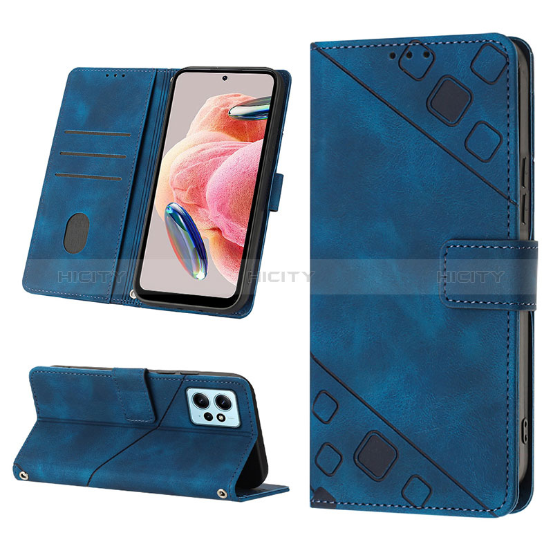 Coque Portefeuille Livre Cuir Etui Clapet YB4 pour Xiaomi Redmi Note 12 4G Plus