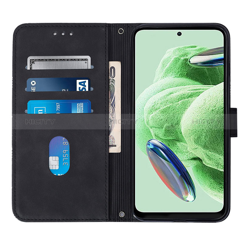 Coque Portefeuille Livre Cuir Etui Clapet YB4 pour Xiaomi Redmi Note 12 5G Plus