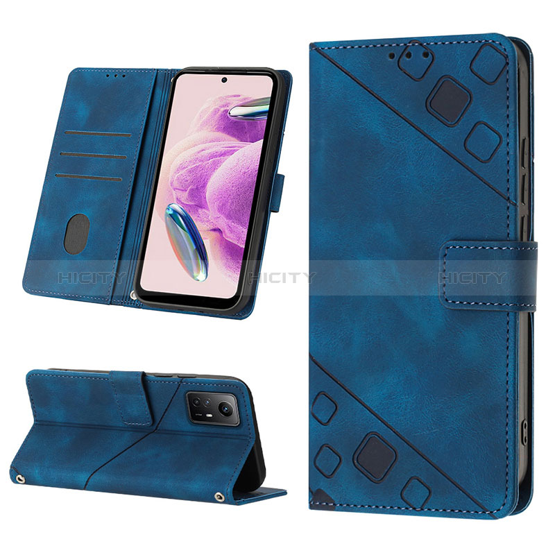 Coque Portefeuille Livre Cuir Etui Clapet YB4 pour Xiaomi Redmi Note 12S Plus