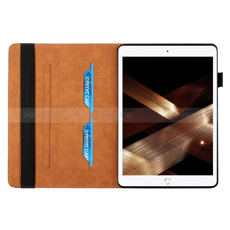 Coque Portefeuille Livre Cuir Etui Clapet YX1 pour Apple iPad 10.2 (2019) Plus