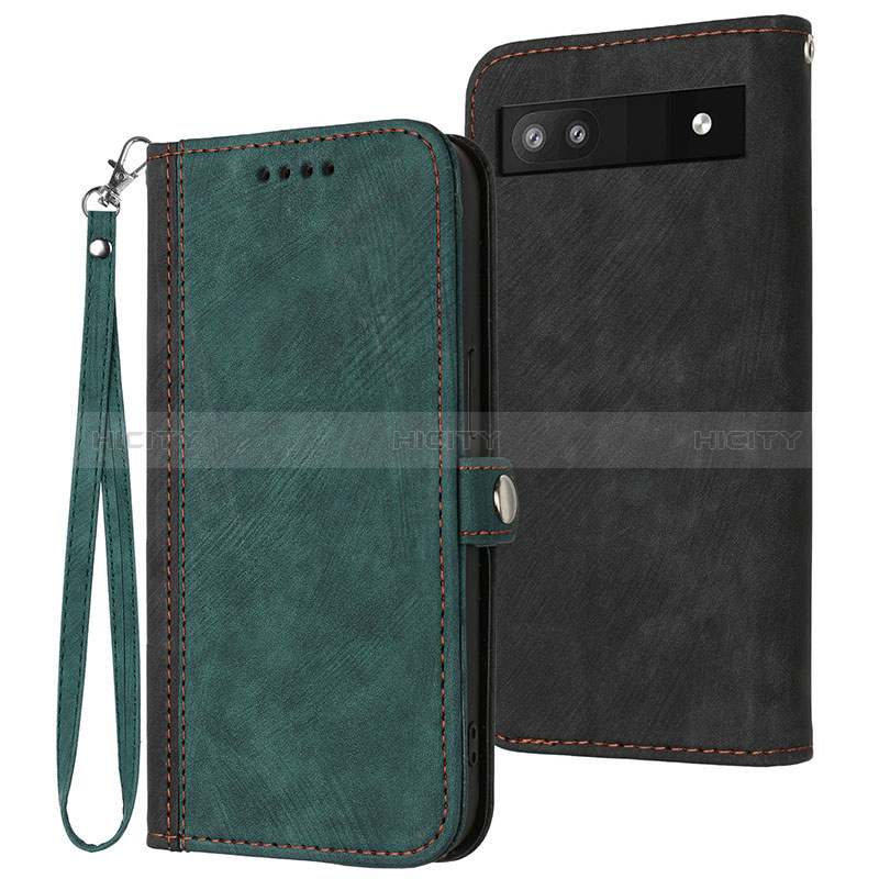 Coque Portefeuille Livre Cuir Etui Clapet YX1 pour Google Pixel 6a 5G Plus