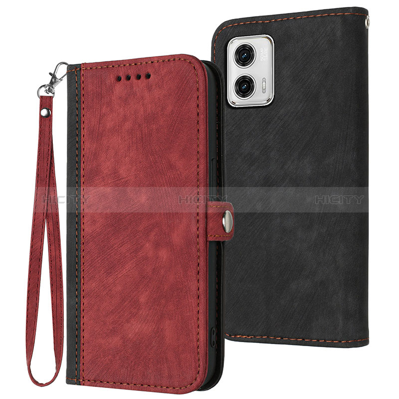 Coque Portefeuille Livre Cuir Etui Clapet YX1 pour Motorola Moto G53j 5G Plus