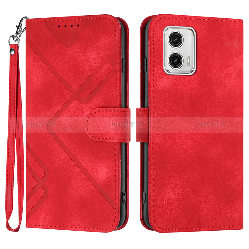 Coque Portefeuille Livre Cuir Etui Clapet YX2 pour Motorola Moto G 5G (2023) Plus