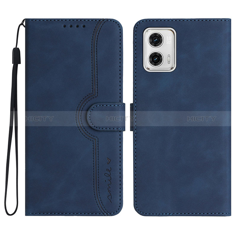 Coque Portefeuille Livre Cuir Etui Clapet YX2 pour Motorola Moto G73 5G Plus