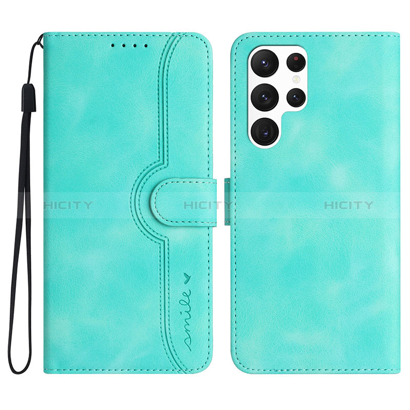 Coque Portefeuille Livre Cuir Etui Clapet YX2 pour Samsung Galaxy S22 Ultra 5G Plus