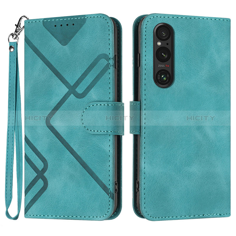 Coque Portefeuille Livre Cuir Etui Clapet YX2 pour Sony Xperia 1 V Plus