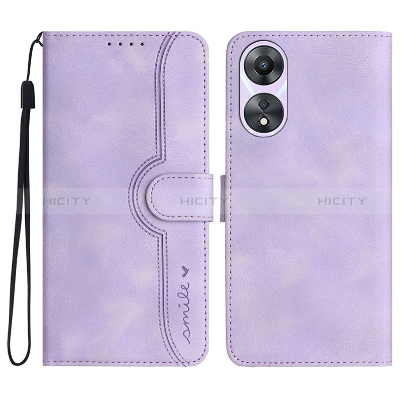 Coque Portefeuille Livre Cuir Etui Clapet YX3 pour Oppo A18 Plus