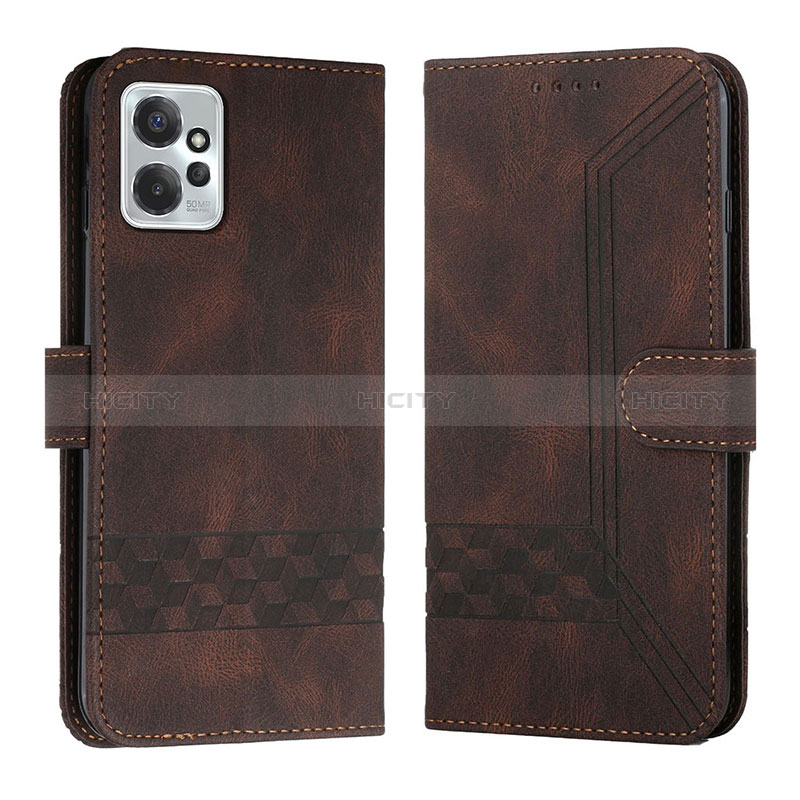 Coque Portefeuille Livre Cuir Etui Clapet YX4 pour Motorola Moto G Power 5G (2023) Marron Plus